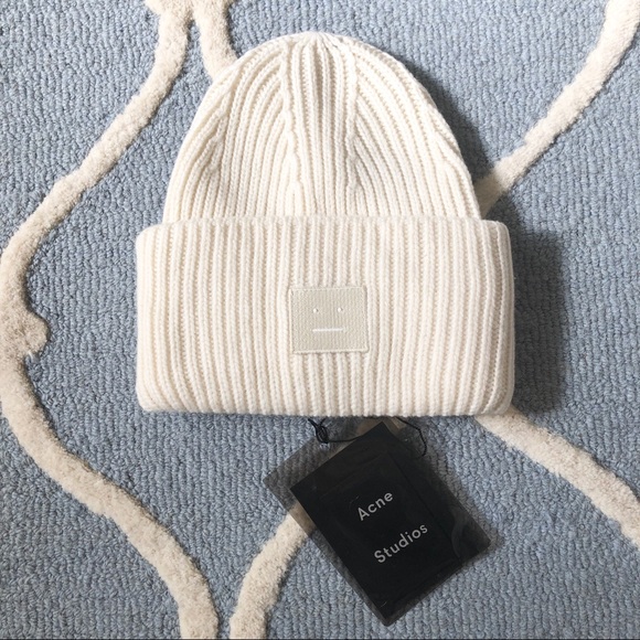 Acne Studios Accessories - Acne Studios Pansy Face Beanie